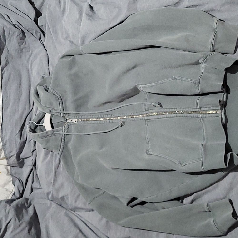 Oversized zip hoodie
